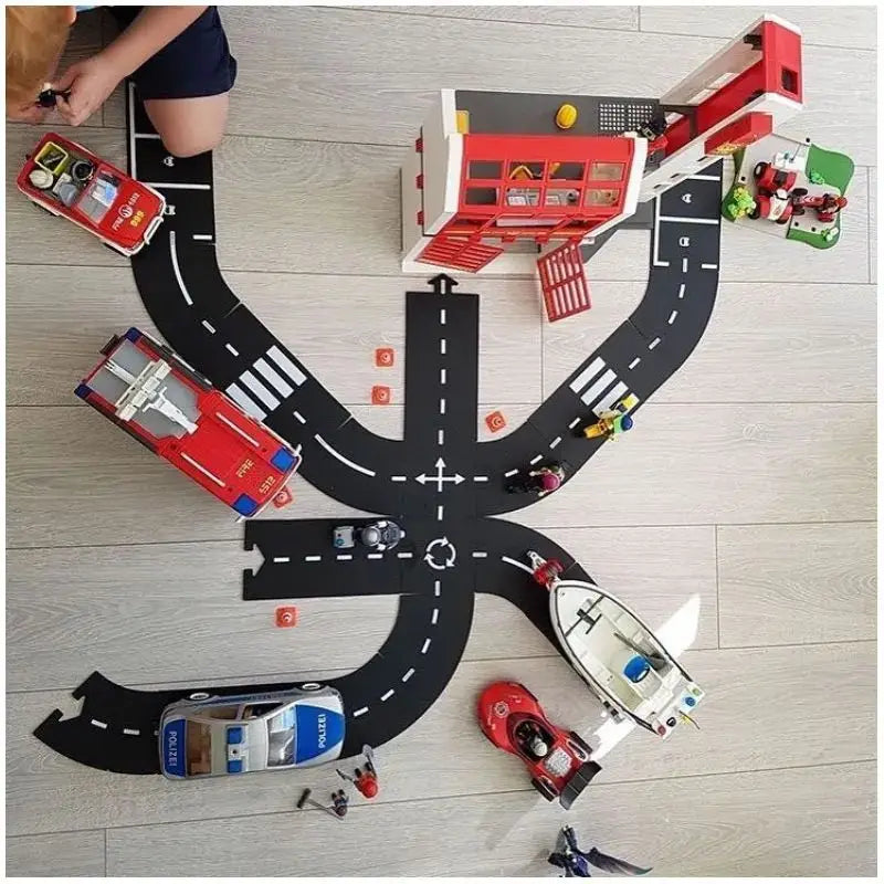 Kids Play Mat Road Carpet