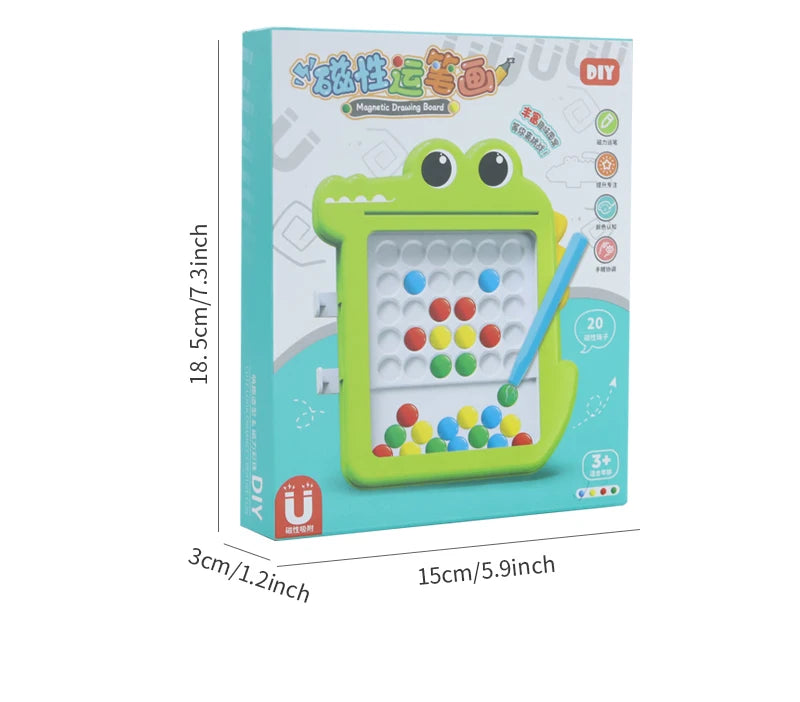 Magnetic Pen Drawing Board Children's Magnetic Pen  Baby Drawing Board Girls Educational Toy