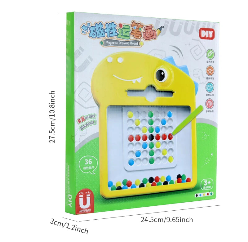 Magnetic Pen Drawing Board Children's Magnetic Pen  Baby Drawing Board Girls Educational Toy